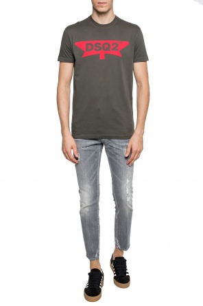 Jeansy z przetarciami, zdjęcie 2 Jeansy z przetarciami od Dsquared2